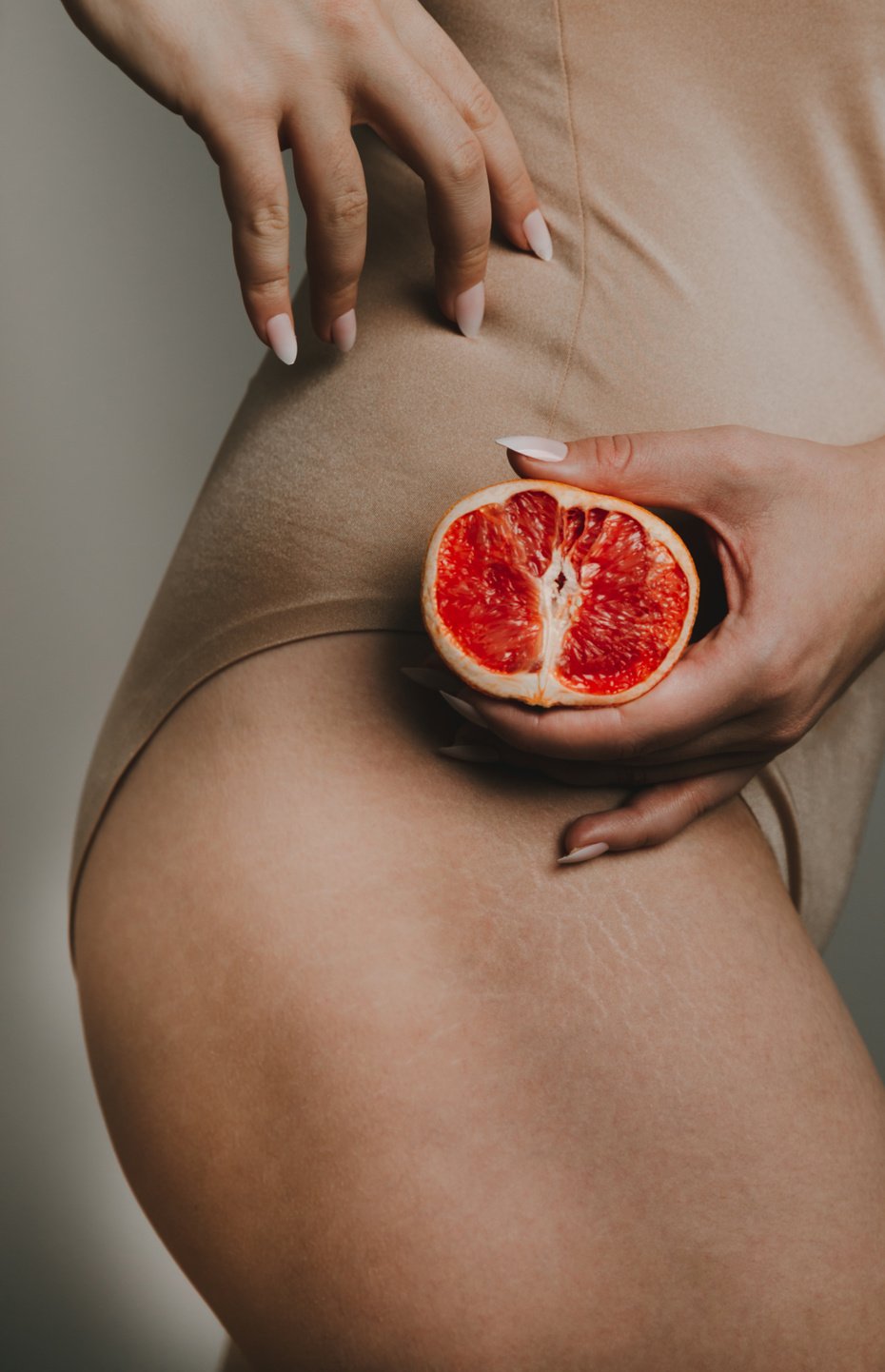 Cellulite with grapefruit